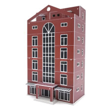 ATINGSHOKB N Scale Building 1:150 Train Railway Modern City Shopping M