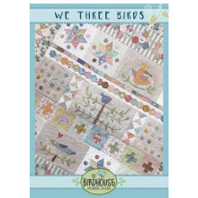 Vogelhuisje Patchwork Ontwerpen We Three Birds Quilt Patroon Geen