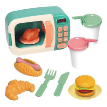 (As show, One size) Kids Microwave Toy Kitchen Pretend Toy Children S Gifts Toy Kitchen Accessories Children S Microwave Toys Children S Kitchen