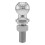 Curt 40020 Trailer Chrome Hitch Ball 6 000 lbs de 2 polegadas de di   metro 1 x 3 polegadas Shank Gray 5