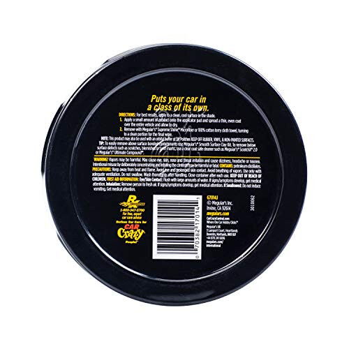 Meguiar's G7014J Gold Class Carnauba Plus Premium Paste Wax  Creates a Deep Dazzling Shine - 11 Oz Container 2
