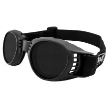 Global Vision Paragon Motorradbrille fr Damen und Herren (schwarzer Rahmen/superdunkle Linse)