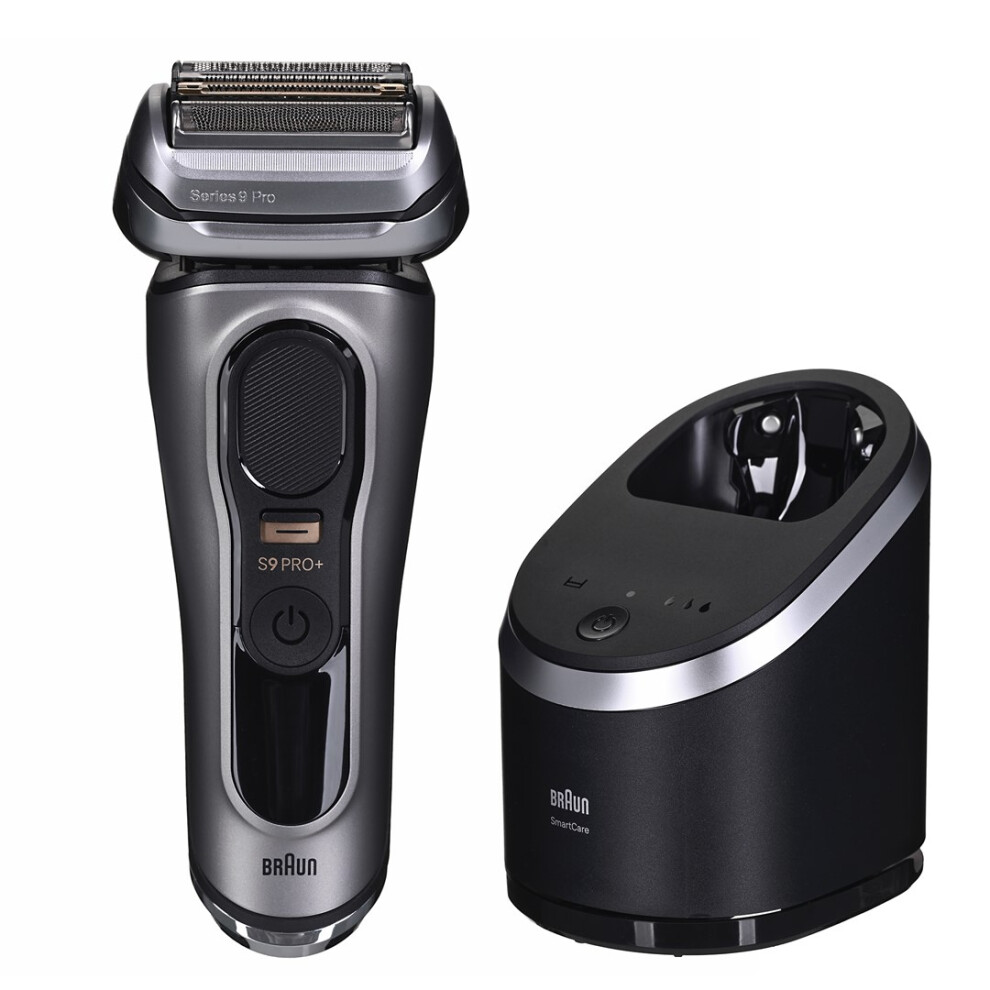 Braun Series 9 Pro+ 9575Cc Wet & Dry Foil Shaver Trimmer Metallic