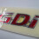 Hyundai Genuine OEM Hyundai Red Letter GDI Emblem for Hyundai Veloster - 86311-2V000 3