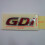 Hyundai Genuine OEM Hyundai Red Letter GDI Emblem for Hyundai Veloster - 86311-2V000 2