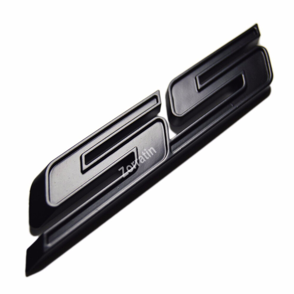 Zorratin Slant Ss Grill Side Trunk Emblem Badge Decal With Adhesive Fo 799123397929