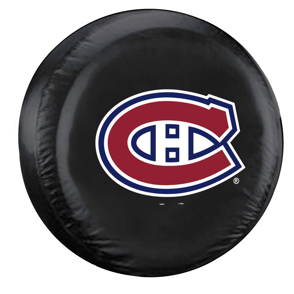 Fremont Die NHL Montreal Canadiens Tire Cover  Large Size (30-32"" Dia-image-OPC-PFKRQDM-NEW