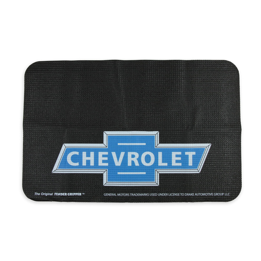Couvre-aile Fender Gripper avec n   ud papillon bleu Chevrolet | Officiellement Li