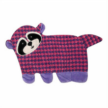 (Purple, One size) Pineapple Velvet Shell Four Animal Pet Dog Toy Teething Resistant BiteResistant Sounding Pet Teething Plush Toy