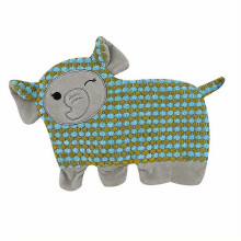 (green, One size) Pineapple Velvet Shell Four Animal Pet Dog Toy Teething Resistant BiteResistant Sounding Pet Teething Plush Toy
