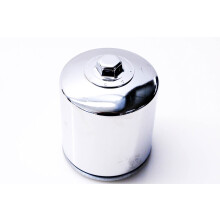 HIFLO lfilter HF171C Chrom kompatibel mit Harley Davidson ersetzt 63731-99 / 63798-99