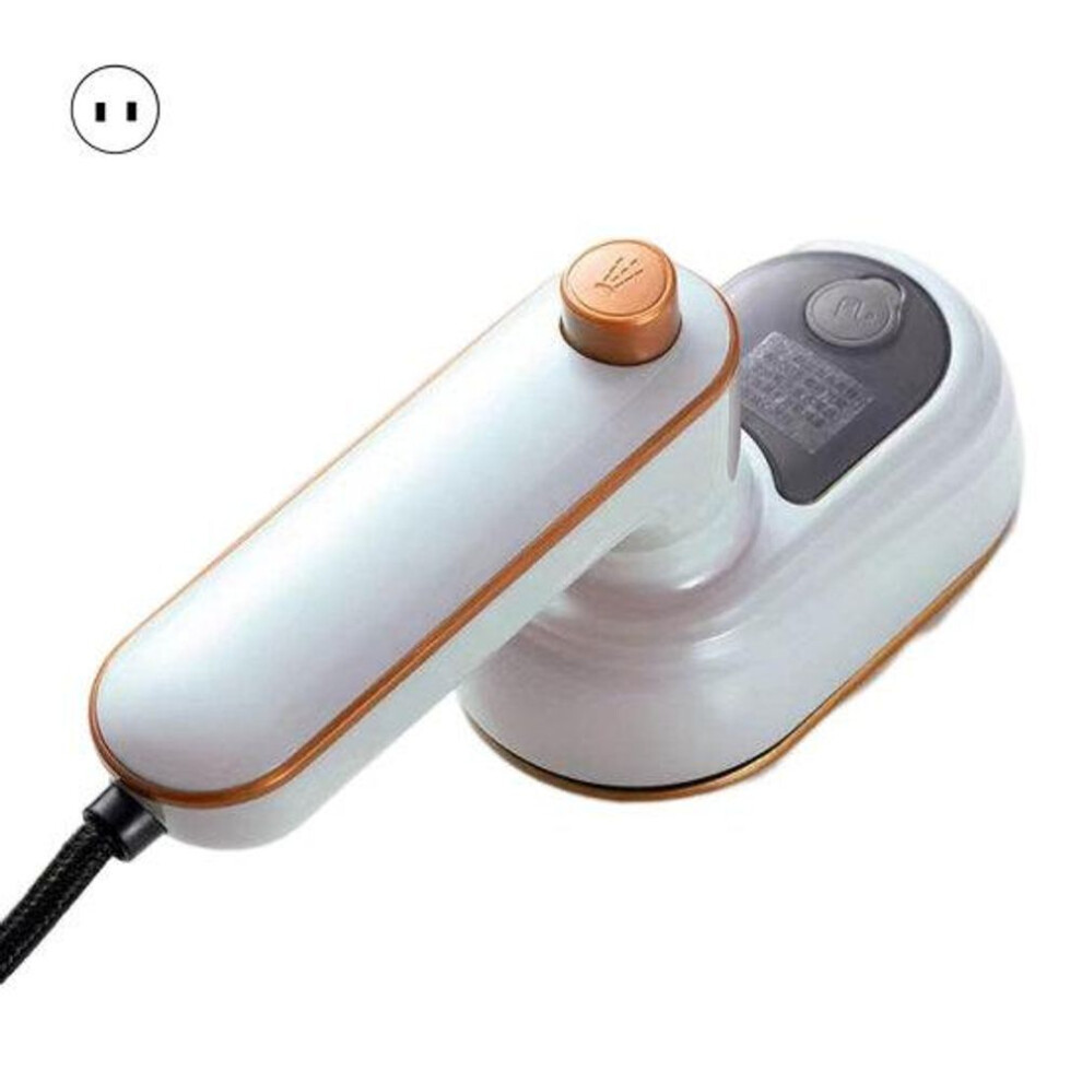 (white, US Plug) Handheld Steam Iron With Foldable Handle Compact Size Dry Wet Use Portable Garment Steamer Ironing Machine For Home