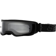 Fox Racing Youth Main Motocross-Brille STRAY Schwarz  klare Glser