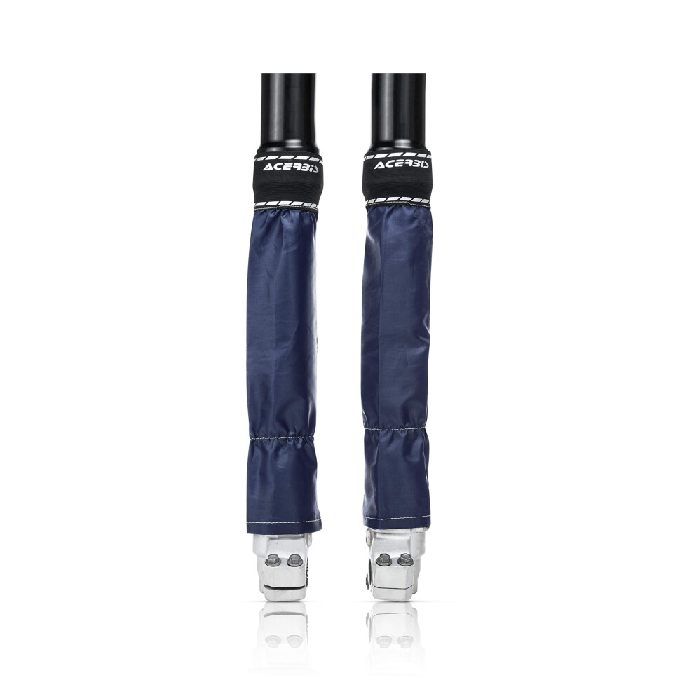 Aas Blue Acerbis 0024421.040 Z-Mud Fork Gaiter Set Of 2