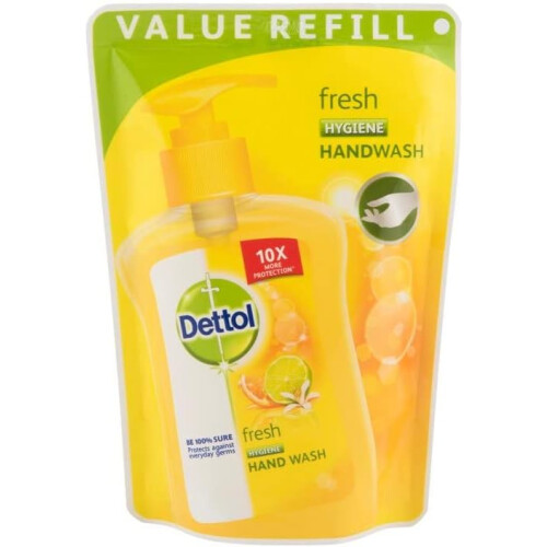 Dettol Dettol Value Refill Hand Wash Fresh x 6 x 200ml