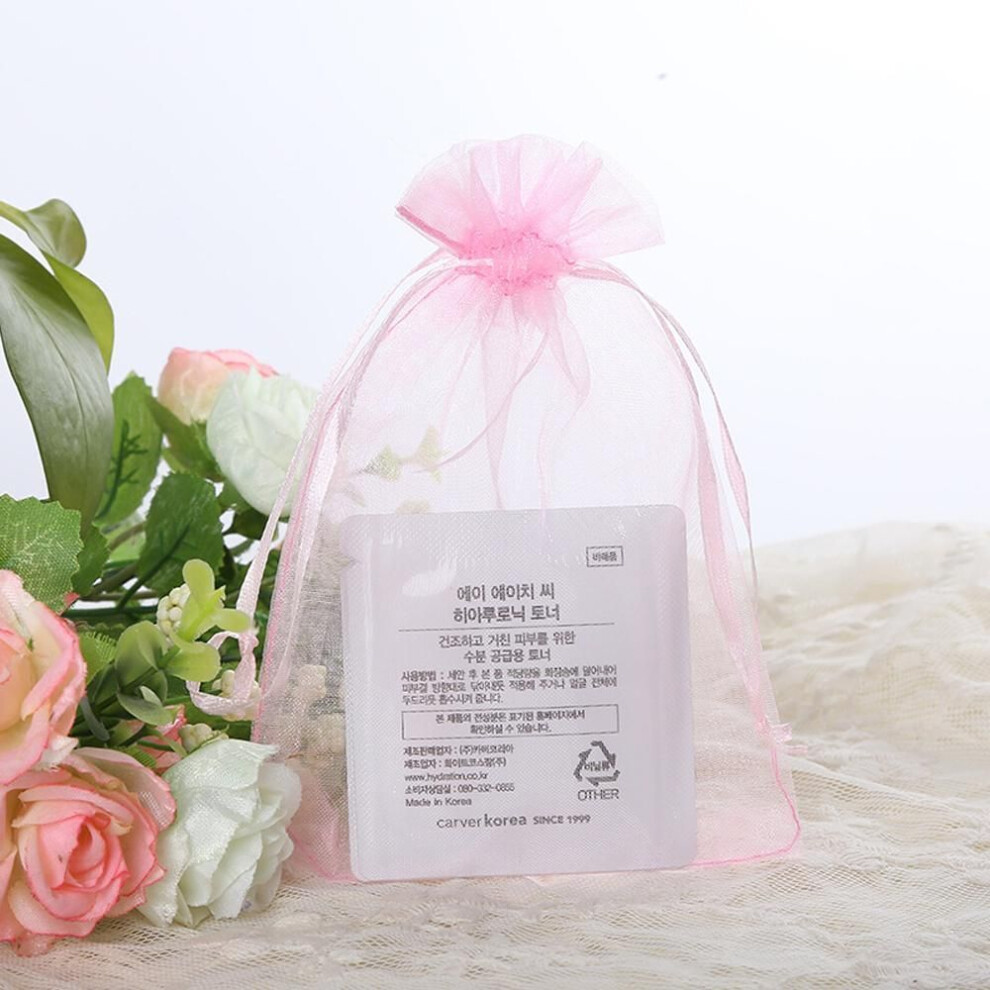 (pink, 15x20cm (100 Pcs)) 20-100pcs Strawberry Grapes Fruit Grow Bags Netting Mesh Vegetable Plant Protection Bags For Pest Control Anti-bird Garden Tools