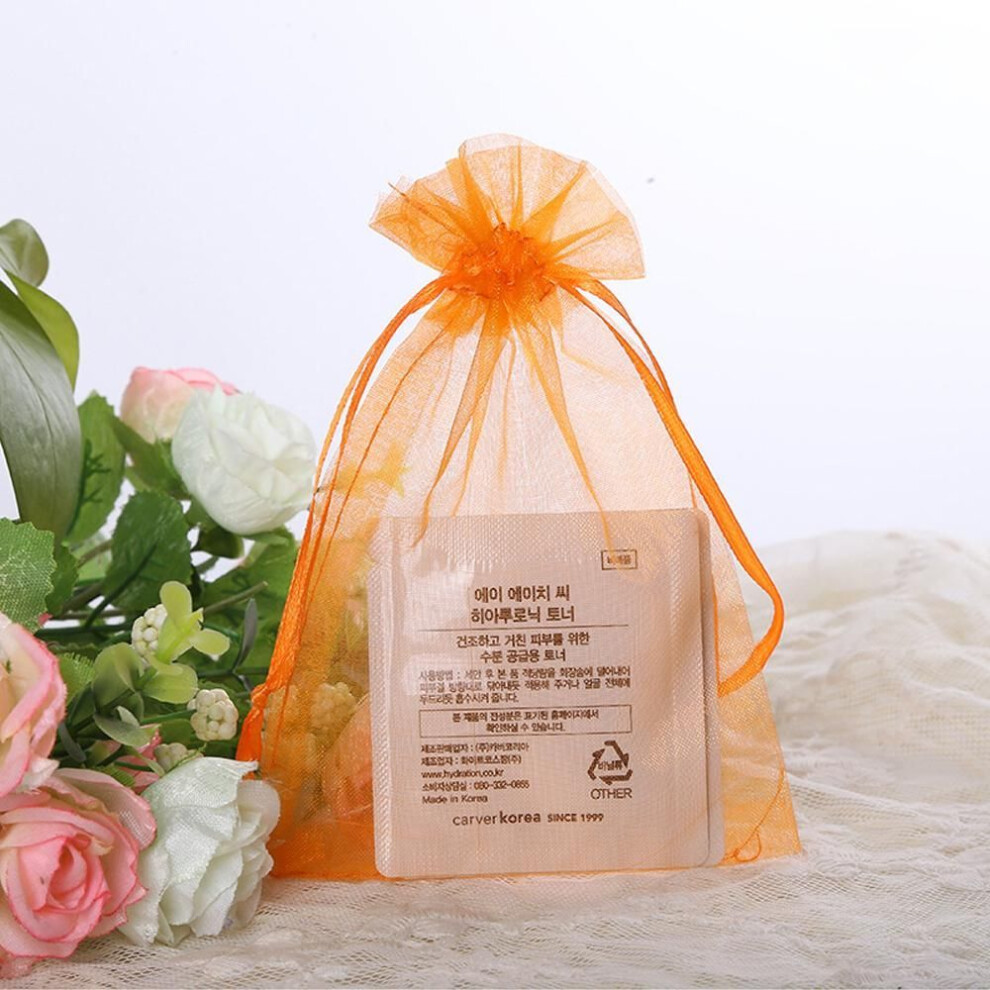 (orange, 20x30cm (50 Pcs)) 20-100pcs Strawberry Grapes Fruit Grow Bags Netting Mesh Vegetable Plant Protection Bags For Pest Control Anti-bird Garden Tools