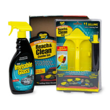 Usynligt glas 99050 r?kkevidde og rent v?rkt?jskombokit med forrude Wand Cleaning Tool for Sv?rt