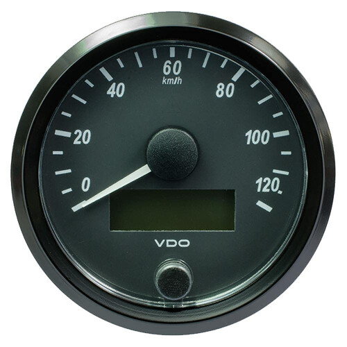 VDO SingleViu 80mm (3-1/8"") Speedometer - 160 MPH