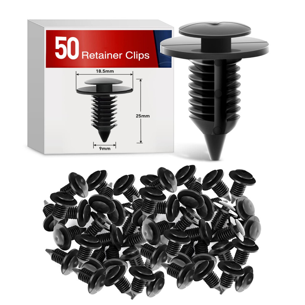 Nilight 50Pcs Interior Door Panel Clips Rivet Retainer Fender Bumper F 812227039523