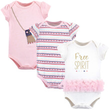 Lille skat unisex baby bomuld bodysuits gratis ?nd 6-9 m?neder
