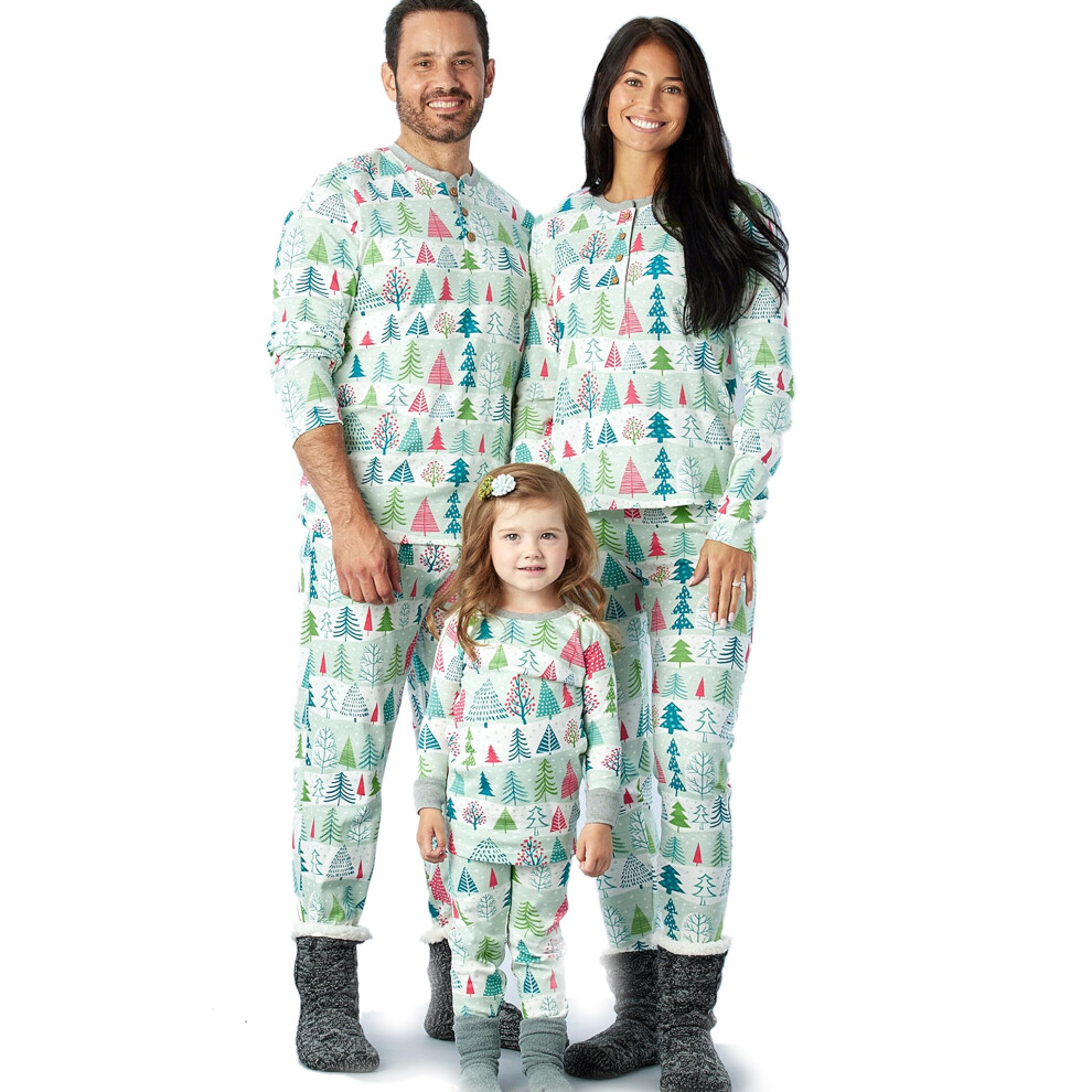 Pyjama de vacances 2 pi   ces en coton biologique pour la famille HonestBaby