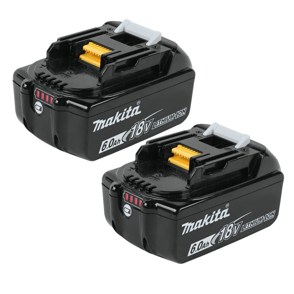 2x Genuine Makita 18V 6.0Ah Li-Ion LXT Battery BL1860 6AH New Star Battery