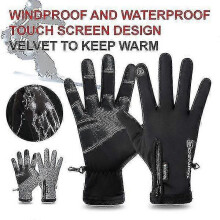 (XL, One size) Winter Sport Gloves -30 Windproof Waterproof Unisex Touch Screen Gloves For Outdoor Work,Ski, Motorcycle
