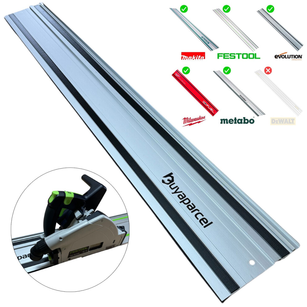 Aluminum Plunge Saw Guide Rail 1.5m 1500mm 59" - Suits Makita Festool Milwaukee