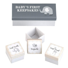 Lillian Rose 3-teilige Erinnerungsboxen zur ersten Geburt des Babys