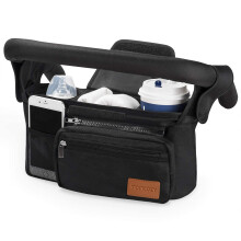 Momcozy Universal barnvagnsarrangr med isolerad kopphllare avtagbar telefonvska och axelband passar fr barnvagn som Uppababy Baby Jogger Brit