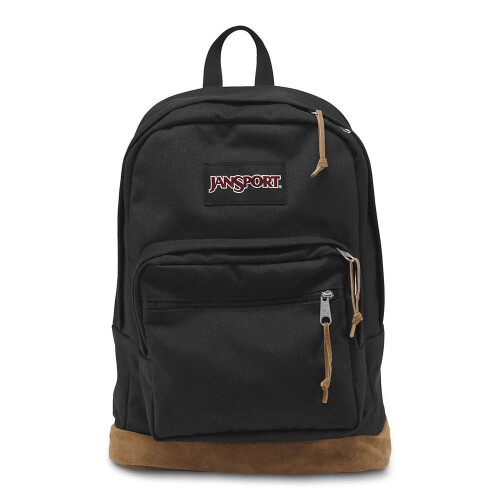 Jansport JanSport Right Pack Σακίδιο - Ανθεκτικό με Μαξιλάρι 15" για Λάπτοπ & Θήκη Νερού - Μαύρο