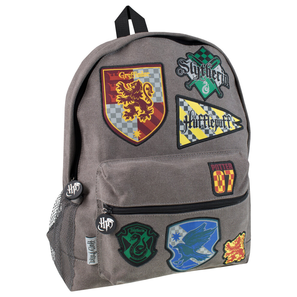 Harry Potter Kids Backpack Hogwarts School Bag Gryffindor Slytherin Hufflepuff