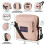 Jansport JanSport Central Σακίδιο Προσαρμοσμένο για Καροτσάκια και Περπατητές, Κόκκινο/Πολύχρωμο 3