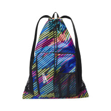 Speedo 87752028107511SZ Printed Deluxe Ventilator Mesh PIPELINE ZIG ZAG 1SZ