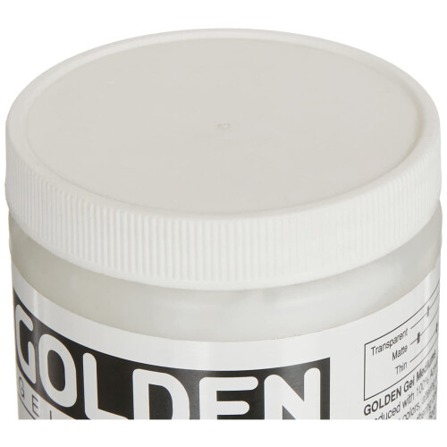 Golden Soft Matte Gel Medium-8 ounce 1