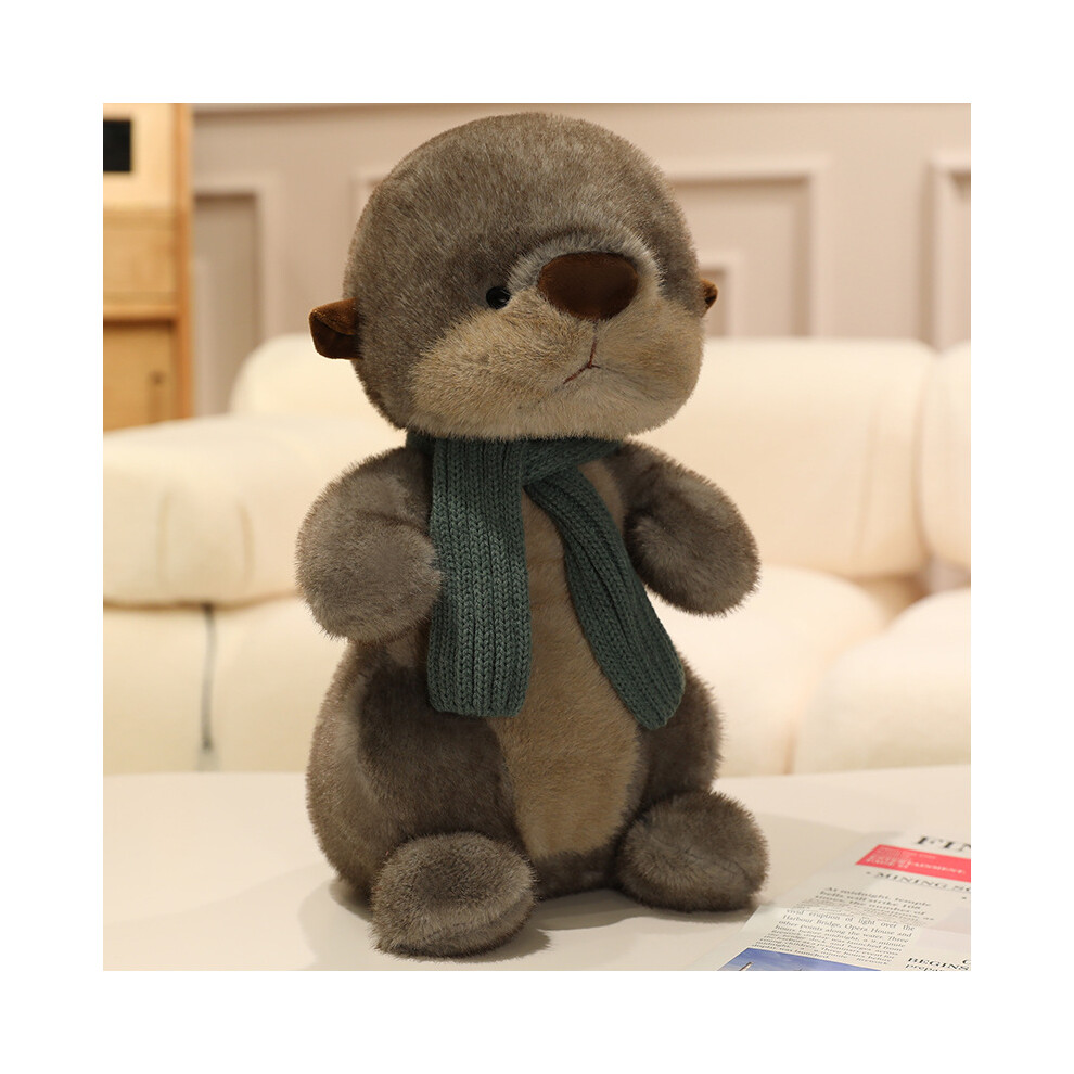 (26cm) Otter Plush Adorable Toy Ultra Soft Stuffed Doll Cushion Children Perfect Gift