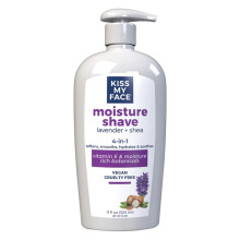 Kiss My Face Hydraterende Scheergel (Lavendel & Shea) (11oz) 326ml