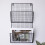 Charles Bentley Charnwood Contemporary Iron Grey Mountable Magazine Rack Inside/Outside Use 1.2kg L58 x W32 x D12cm 4