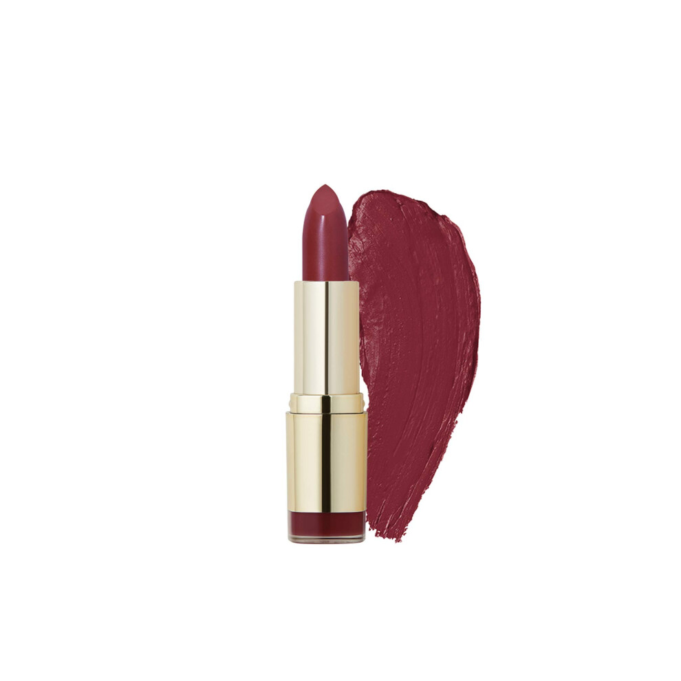 Milani Color Statement Lipstick - Velvet Merlot  Cruelty-Free Nourishing Lip Stick in Vibrant Shades  Red Lipstick  0.14 Ounce