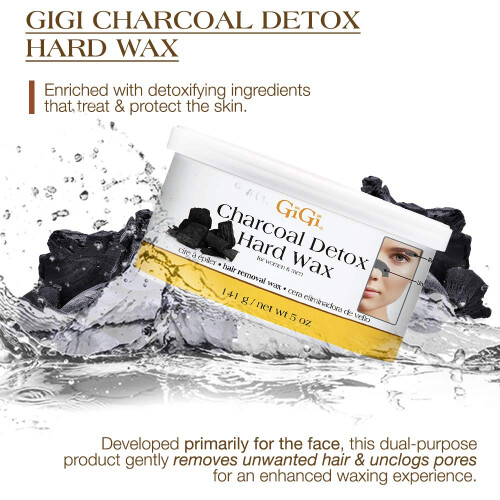 Cera Depilatoria de Carbón GiGi 5 oz 2