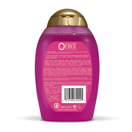 OGX Detoxifying + Ginger Conditioner Granatapfel 13 Fl Oz 1