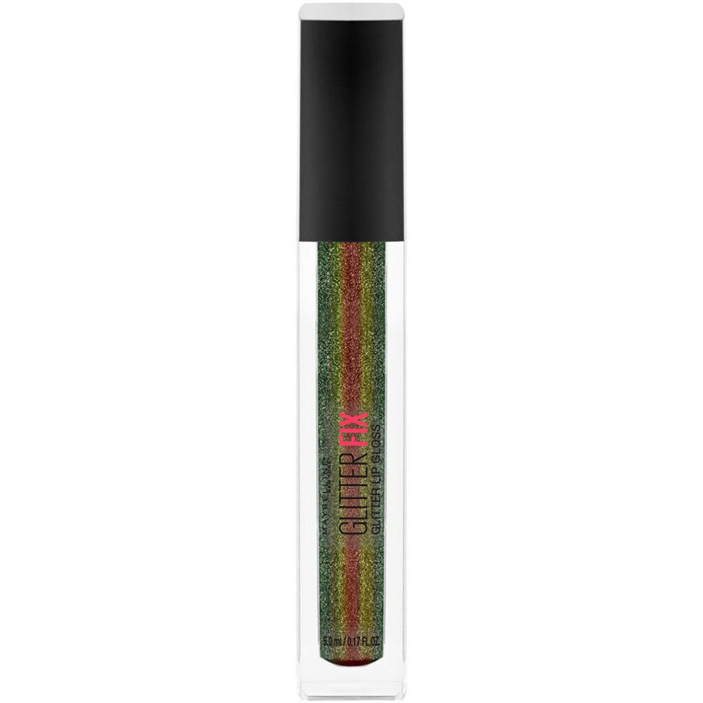 Maybelline New York Lip Studio glitter Fix glitter Lip gloss Makeup, Shadow Hunter, 017 fl oz