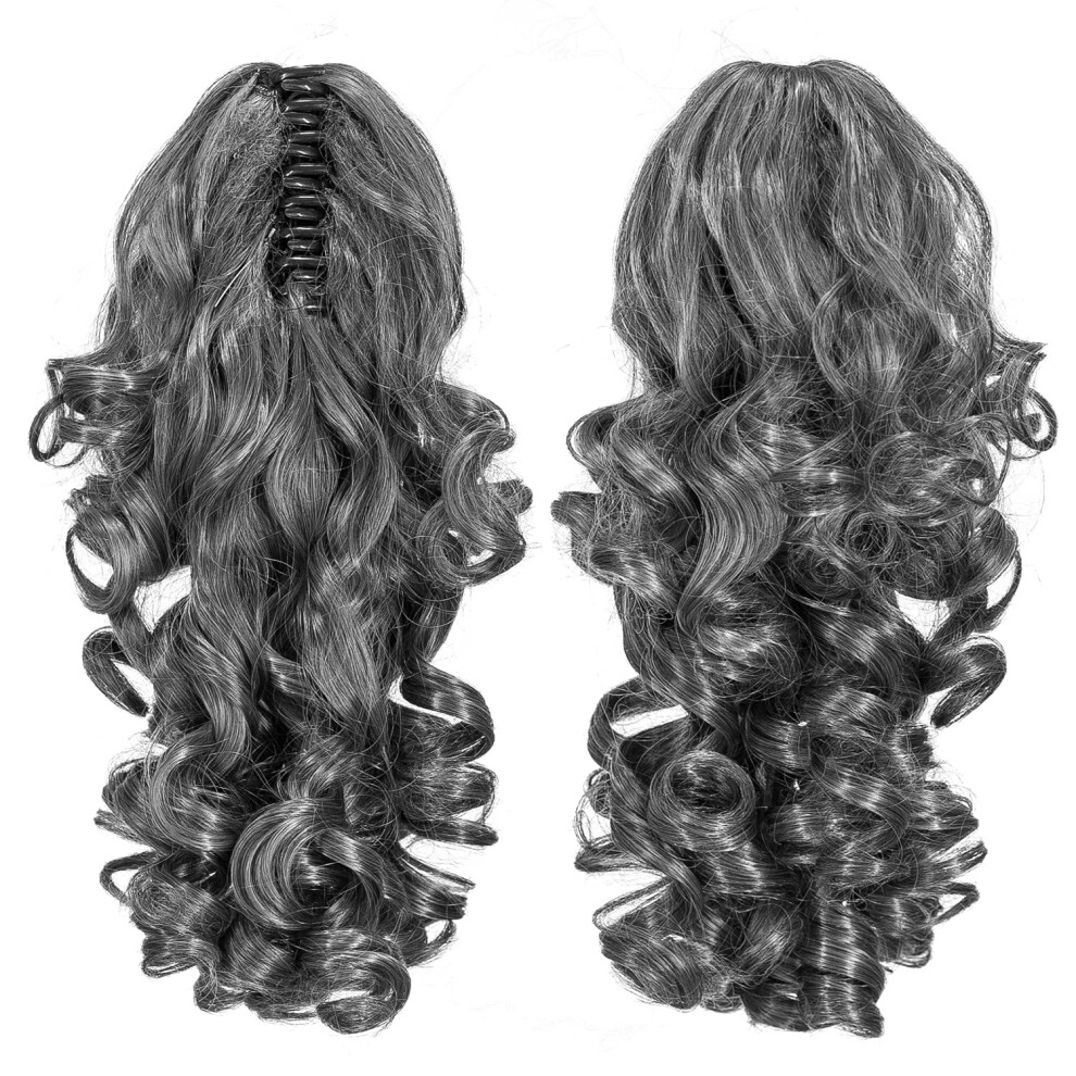 Sacco Puzzolente Unisex Not,Specified Swacc 12-Inch Short Screw Curls Claw Clip Ponytail Extensions Syntheti