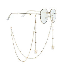 (White, One size) Metal Glasses Chains Fashion Sunglasses Lanyards Anti-lost Reading Glasses Cords Eyeglasses Strap Eyewear Accessories