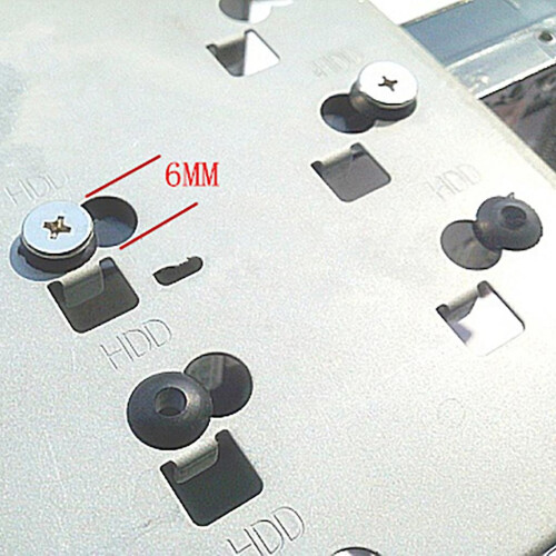 Hard Disk Damping Screw 3.5 Thick Tooth Step Screw for w/ Rubber Ring for 3.5'' 1