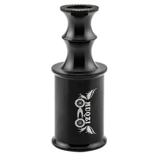 (Black wings, One size) Front Lamp Holder Bike Light Tube Sleeve Bicycle Wheel Axle Bicycle Hub Wheel Light Mount Multi-color Optional
