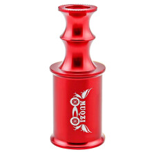 (Red wings, One size) Front Lamp Holder Bike Light Tube Sleeve Bicycle Wheel Axle Bicycle Hub Wheel Light Mount Multi-color Optional