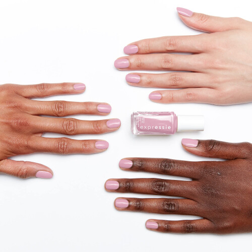 essie essie Expressie Βερνίκι Νυχιών, Γρήγορη Στεγάνωση Λιλά Μωβ, Vegan, 0.33 fl oz 2