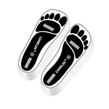 Black 25Pairs (50feets) de spray bronzeado bronzeado protetor de prote o descart vel sem sol